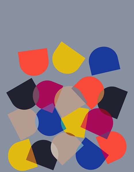 Abstrakte Komposition 767 von Angel Estevez