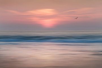 Abstract Sunset Scheveningen