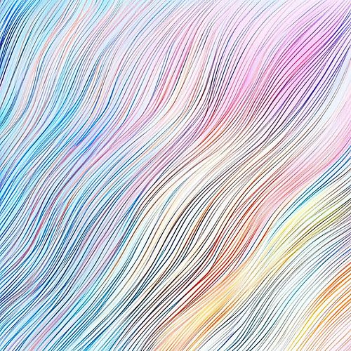 Tourbillon de couleurs | Ondes pastel