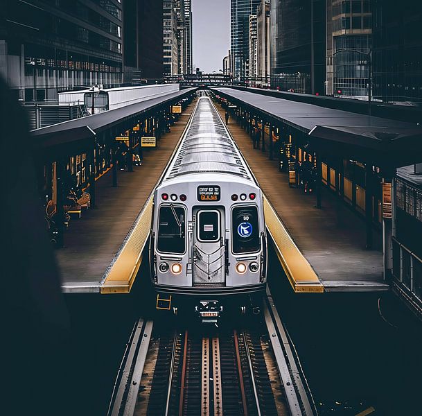 Unterwegs in Chicago von fernlichtsicht