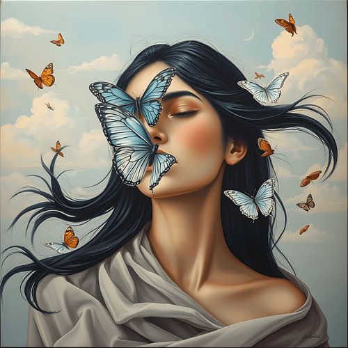 Surrealist portrait