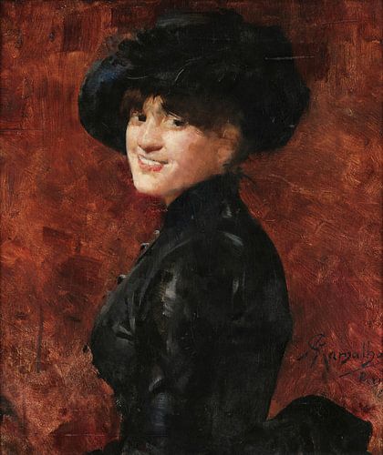 Dame in het zwart, António Ramalho