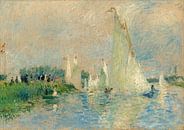Regatta bei Argenteuil, Auguste Renoir von Liszt Collection Miniaturansicht