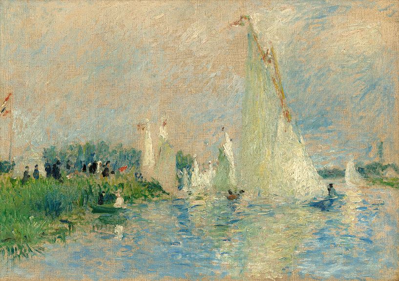 Regatta bei Argenteuil, Auguste Renoir von Liszt Collection