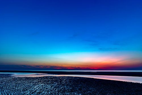 Juist après le coucher du soleil