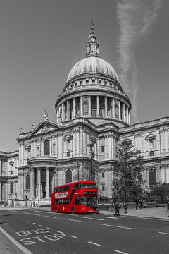 Londen foto - St. Paul's Cathedral - 1 van Tux Photography