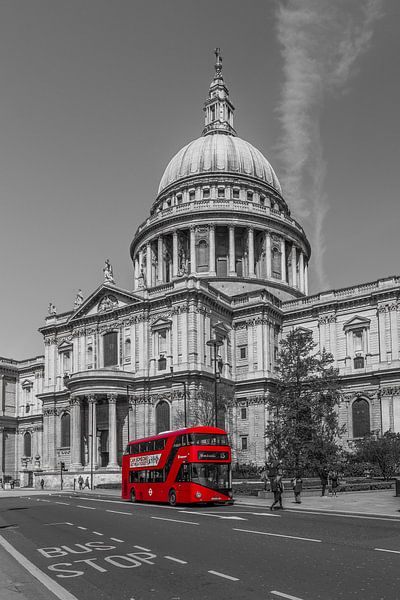Londen foto - St. Paul's Cathedral - 1 van Tux Photography