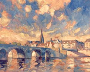 Sommerlicht in Maastricht