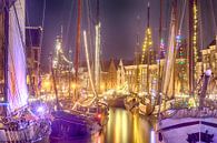 Winterwelvaart Groningen 2017 van Arthur de Groot thumbnail