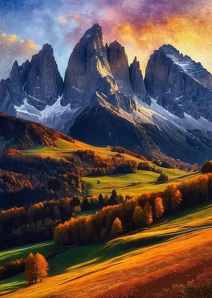 Paternkofel &amp; Three Peaks in the Sexten Dolomites by MIROKKU