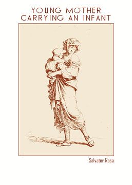 Young Mother Carrying an Infant by DOA Project