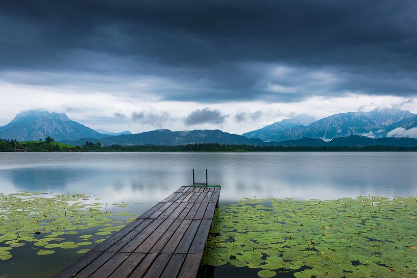 Pluie d'été au Hopfensee par Martin Wasilewski