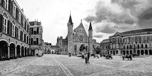 Binnenhof Den Haag Nederland Panorama