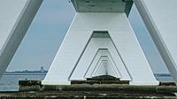 "The hole of Zeeland" is the view under the Zeeland Bridge