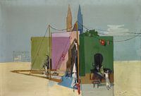 Coherences (Studie voor muurschildering), Walter Kurt Wiemken