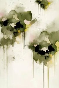 Green Pansies