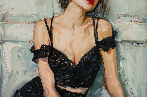 schilderachtig vrouwelijk portret