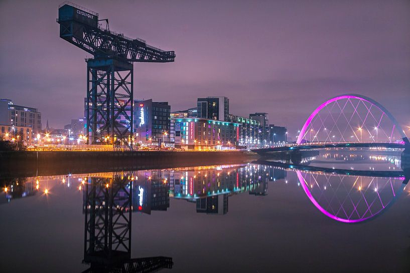 Reflexion über die Stadt Glasgow von Sander Groenendijk
