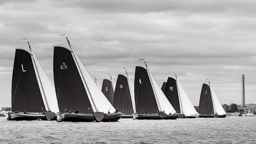 De skûtsjes zijn gestart van ThomasVaer | Tom Coehoorn