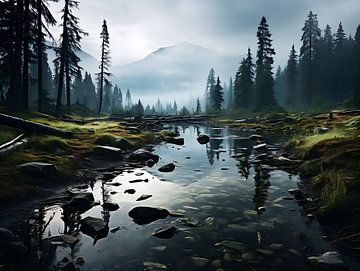 Alaska Nature paysage sur PixelPrestige