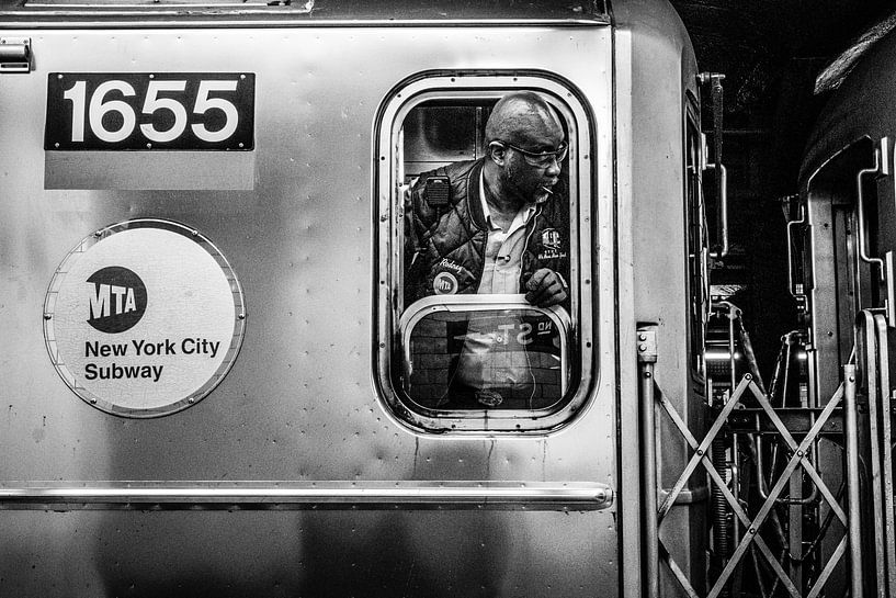 Subway Manhattan New York City par Eddy Westdijk