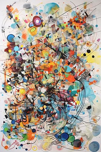 Kleurrijke Gedachtenwarboel