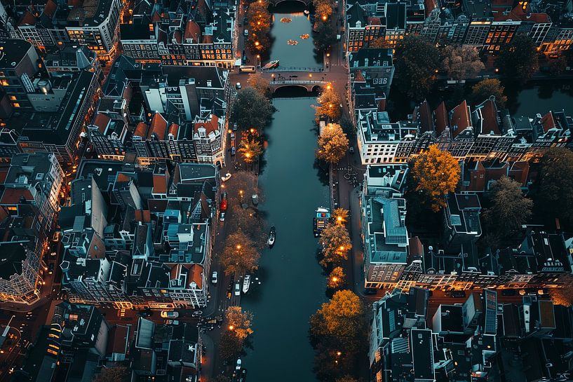 aerial photography over land by Egon Zitter