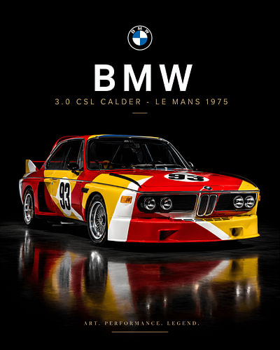 BMW 3.0 CSL CALDER LE MANS 1975