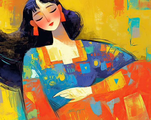 Abstrait moderne Pop art