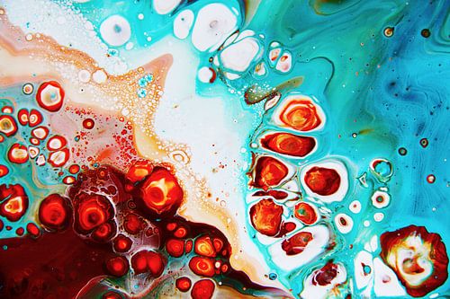 Kleine eilanden in de stille oceaan.