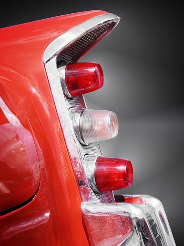 Amerikanischer Oldtimer Fire Dome 1956 Heck