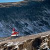 L'église emblématique de Vik. sur Rene van Heerdt