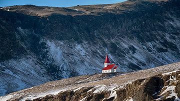 Vik's iconic church.