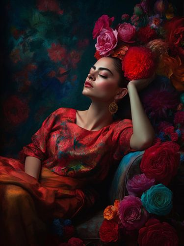 Doux rêves de fleurs épanouies