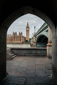 Big Ben en de Tower Bridge Londen van Marianne Voerman