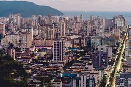 Skyline Santos Brazil by Sonny Vermeer