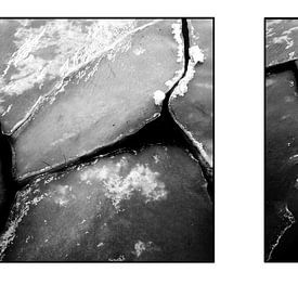 Baltic Sea-ice Triptych sur Mike Devlin