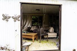 Vlinder woonkamer van Diana Kors