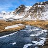 Fluss in der Nähe von Kirkjufell von Mickéle Godderis