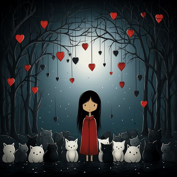 Catsy Valentine&#039;s Day by Karina Brouwer