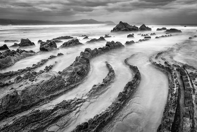 Rocky Coast Biscay by Chris Stenger