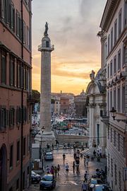 Trajan's Column in Rome by David van der Kloos