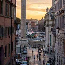 Trajan's Column in Rome by David van der Kloos