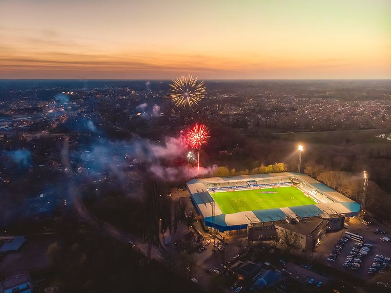 Graafschap stadion LIMITED EDITION van Gerrit Driessen