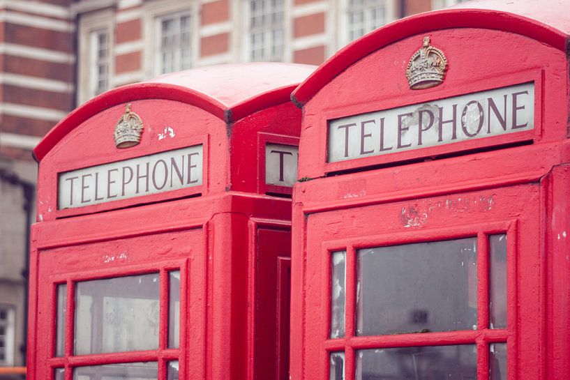 Telefonzelle in London von Callista de Sterke