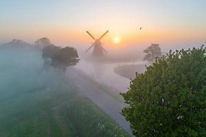 Crimson Mill bei Sonnenaufgang