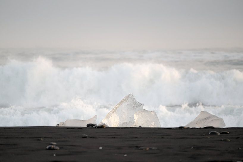 Diamond Beach Islande par Caroline Guerain