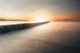 Zonsondergang ontmoet Balticsea van Fabian Elsing