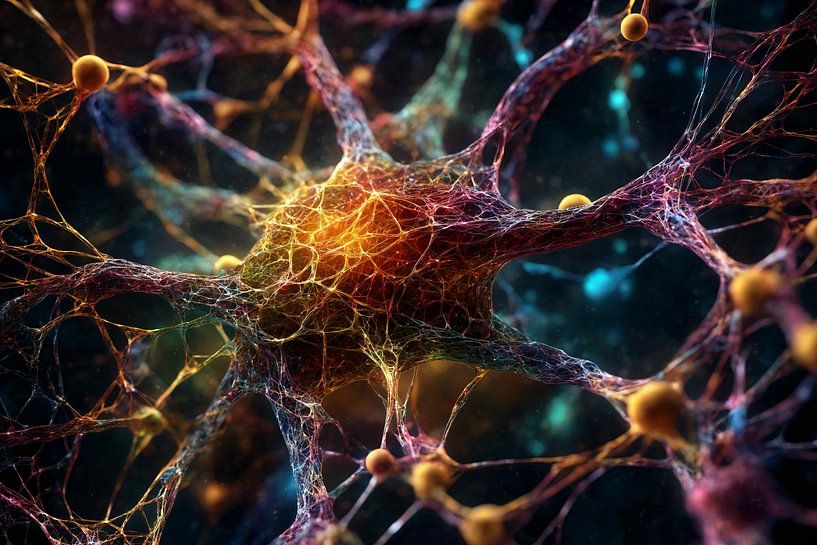 Neuronales AI-Netzwerk von Paul Zoetemeijer Fotografie