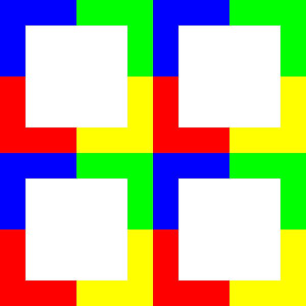 Color-Permutation | ID=12 | V=50 | P #01 | W-RBGY van Gerhard Haberern